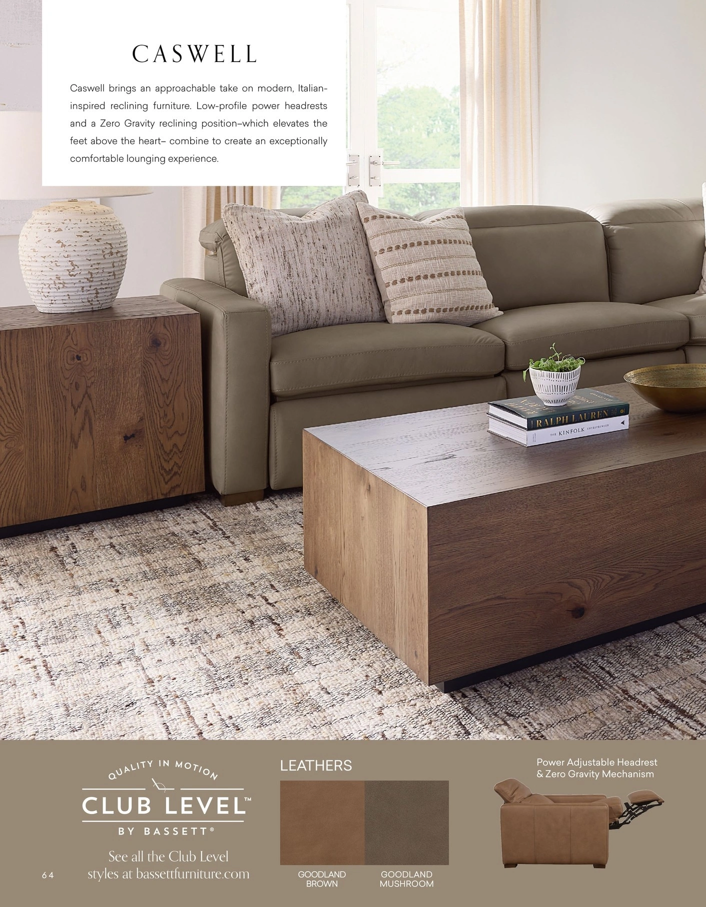 Bassett Furniture flyer page 64