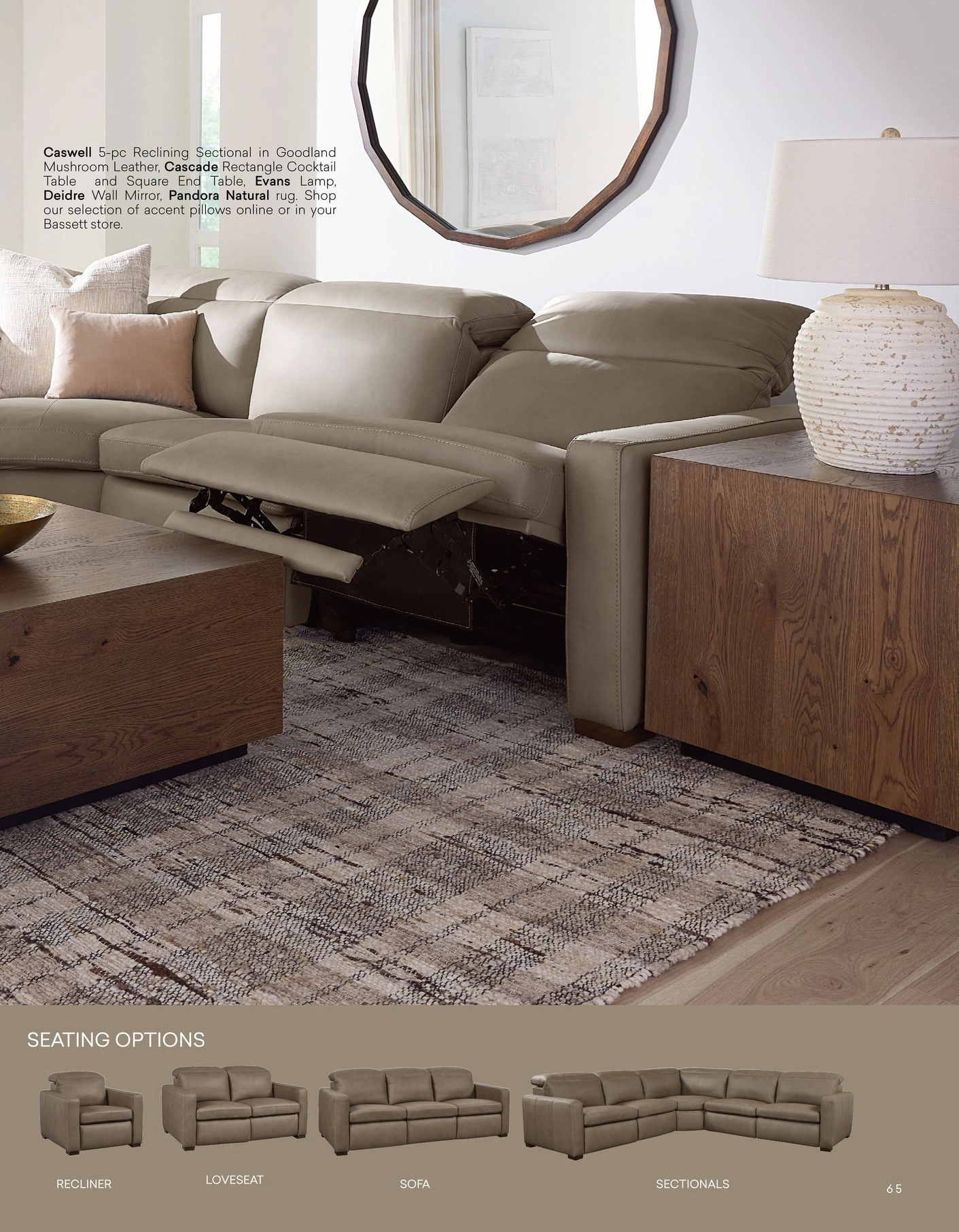 Bassett Furniture flyer page 65