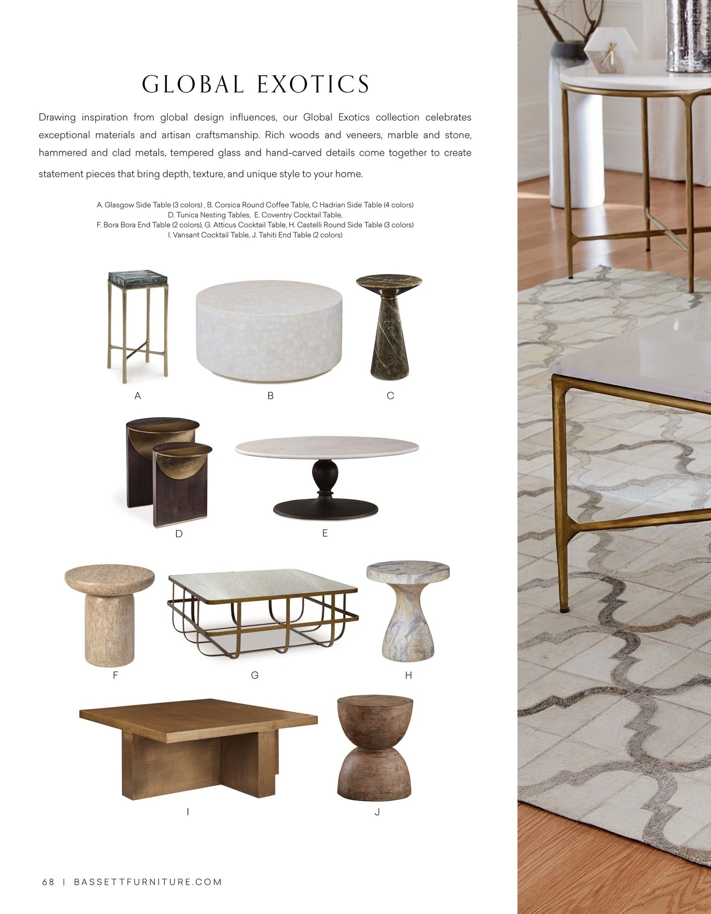 Bassett Furniture flyer page 68