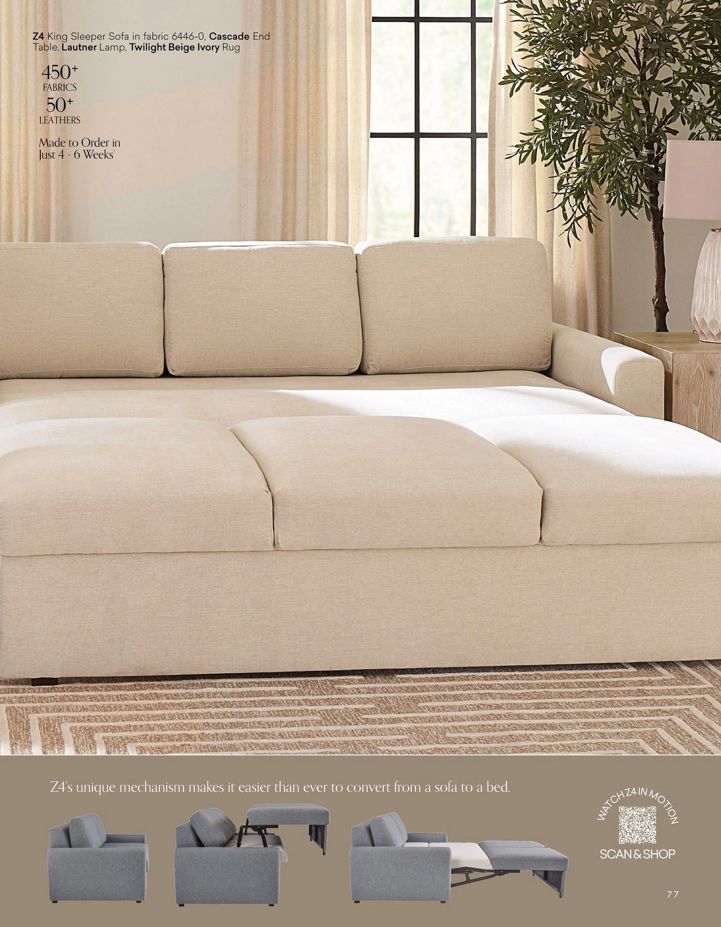 Bassett Furniture flyer page 77