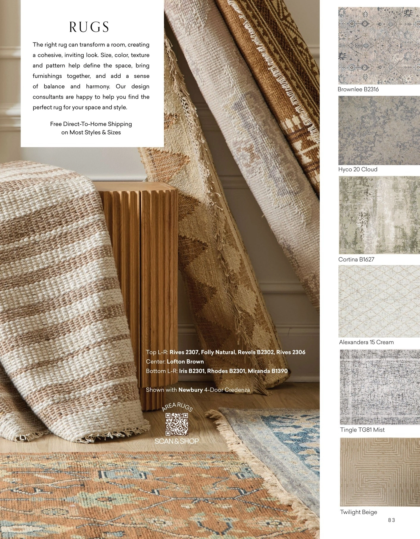 Bassett Furniture flyer page 83