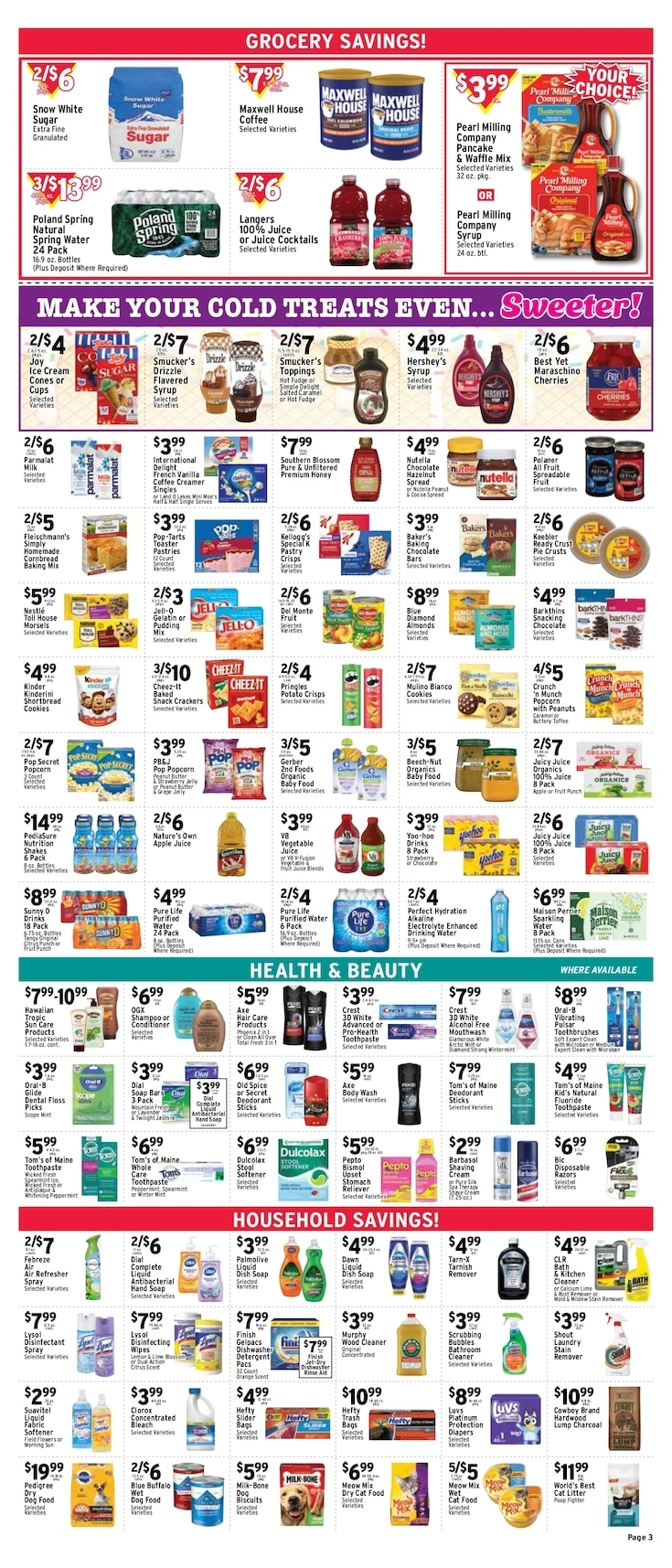 Bensonhurst Market flyer page 3