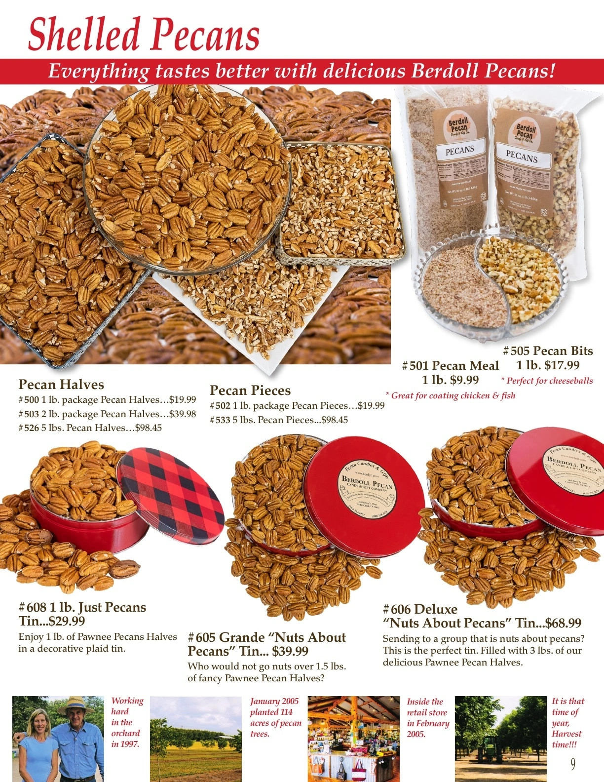 Berdoll Pecan Farm flyer page 9