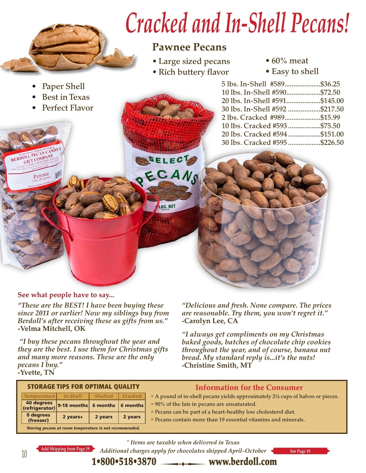 Berdoll Pecan Farm flyer page 10