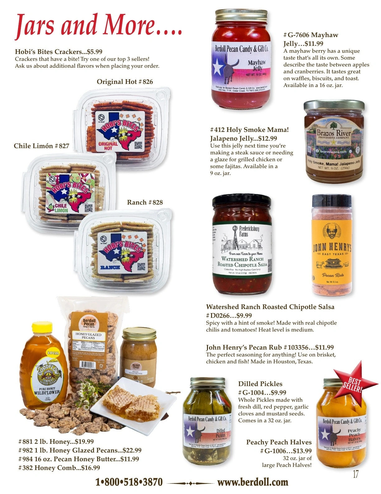 Berdoll Pecan Farm flyer page 17