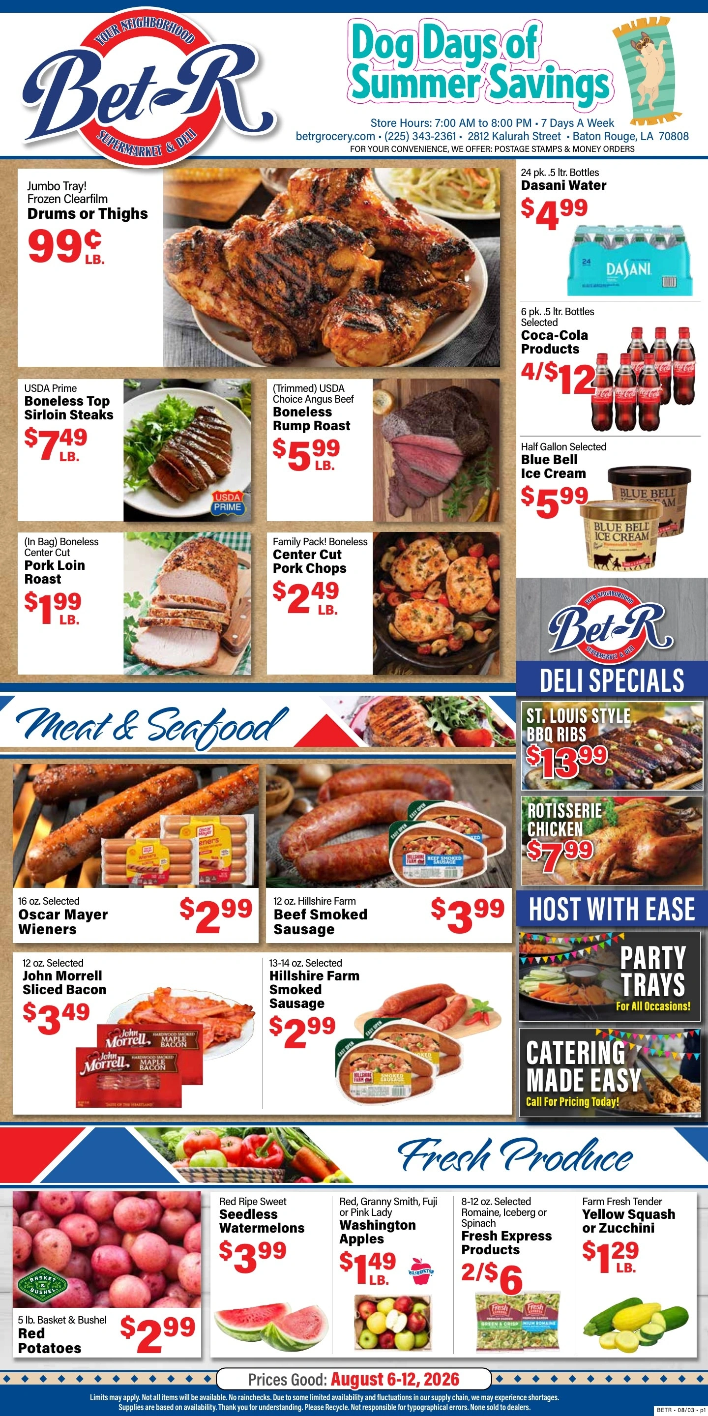 Bet-R Store flyer page 1