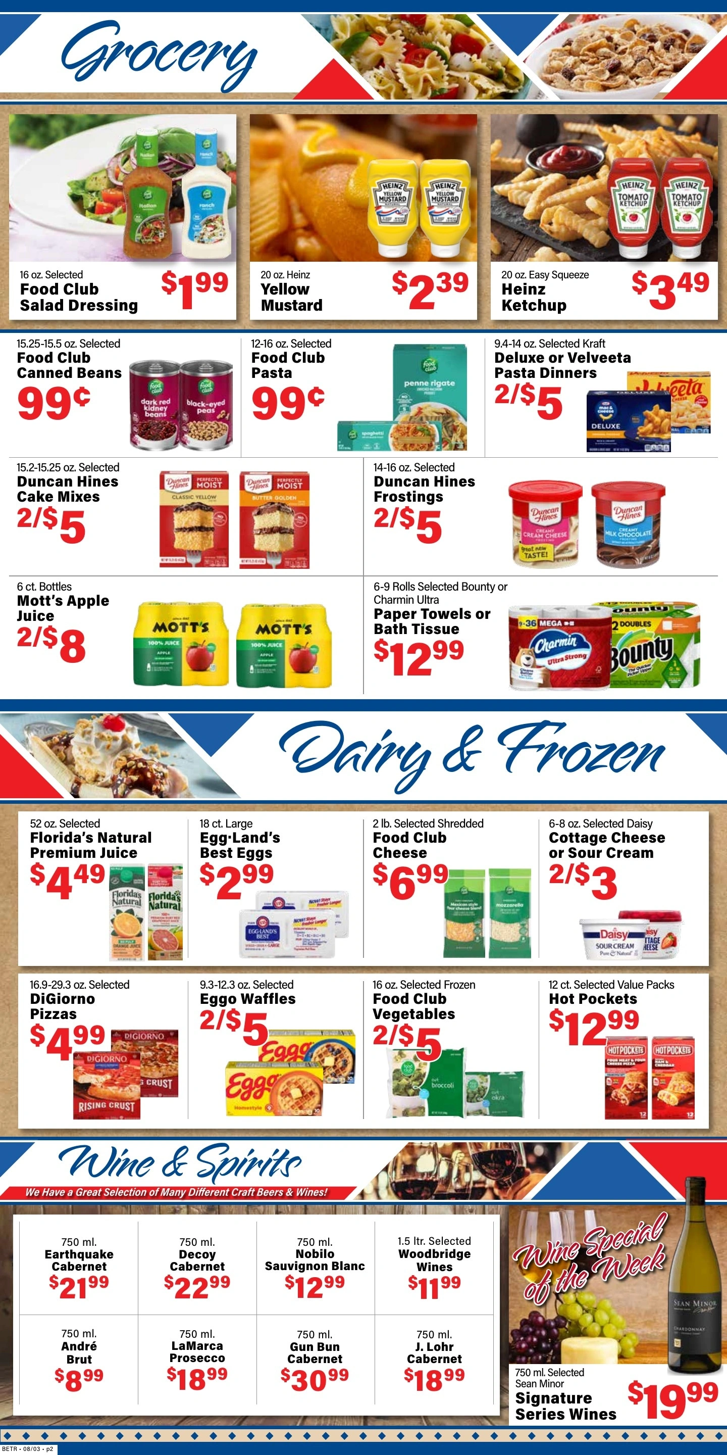Bet-R Store flyer page 2