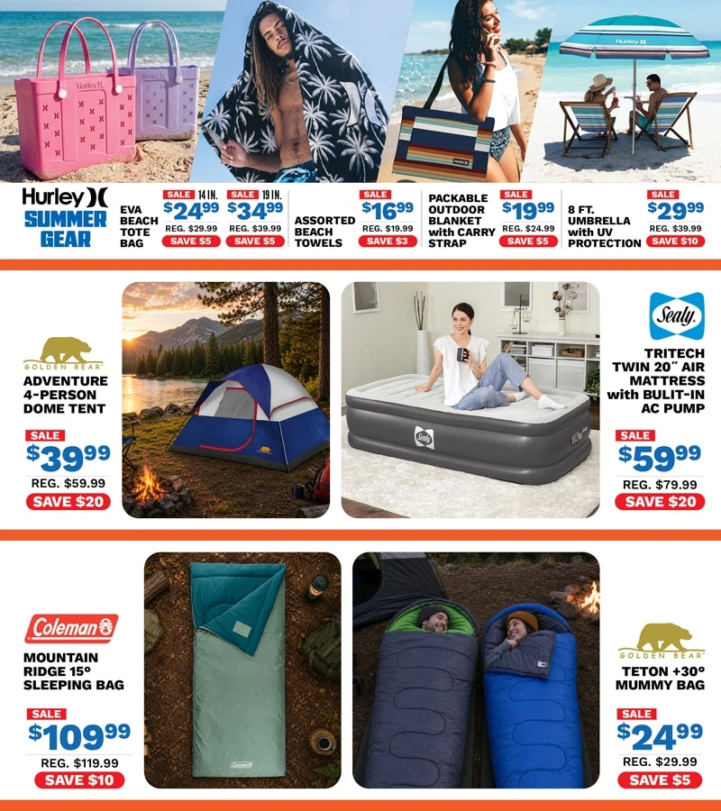 Big 5 Sporting Goods flyer page 3