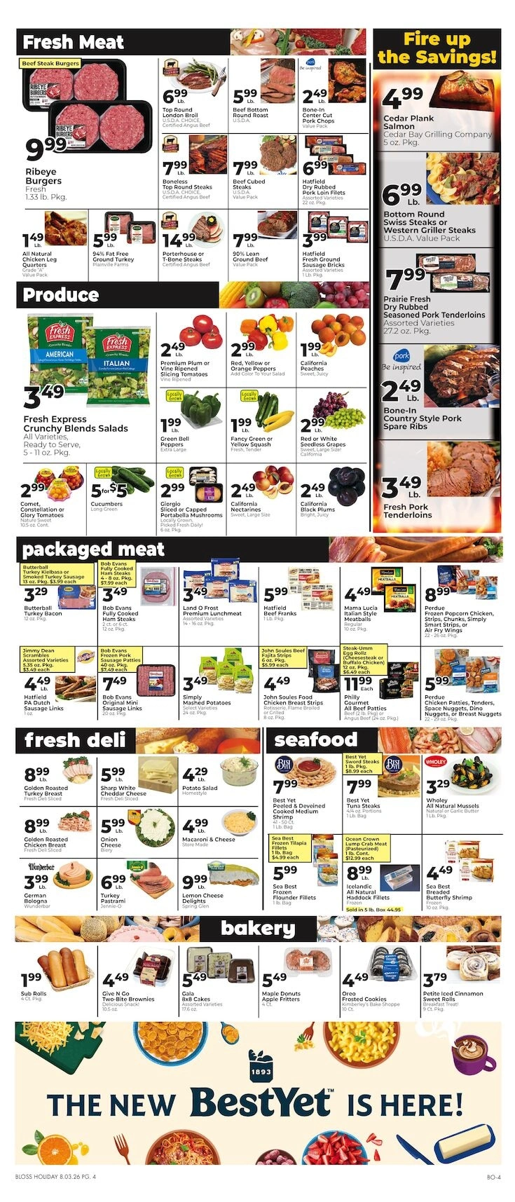 Bloss Holiday Market flyer page 4