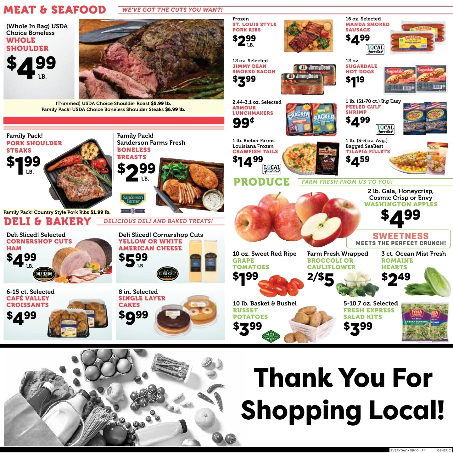 Bobben's Supermarket flyer page 4