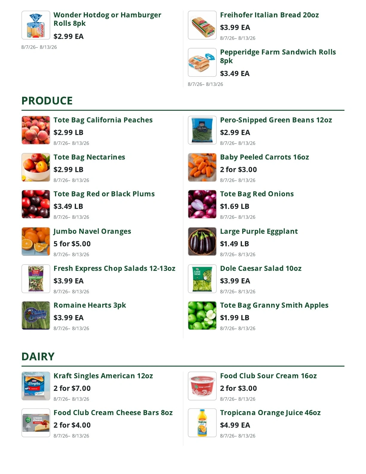 Bob's Butcher & Basket flyer page 5