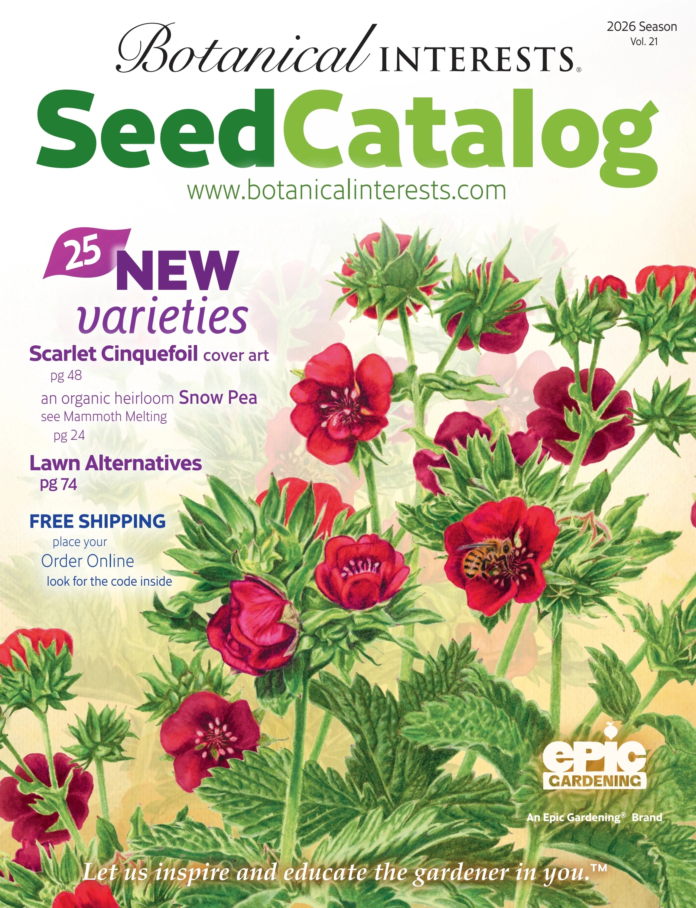 Botanical Interests flyer page 1
