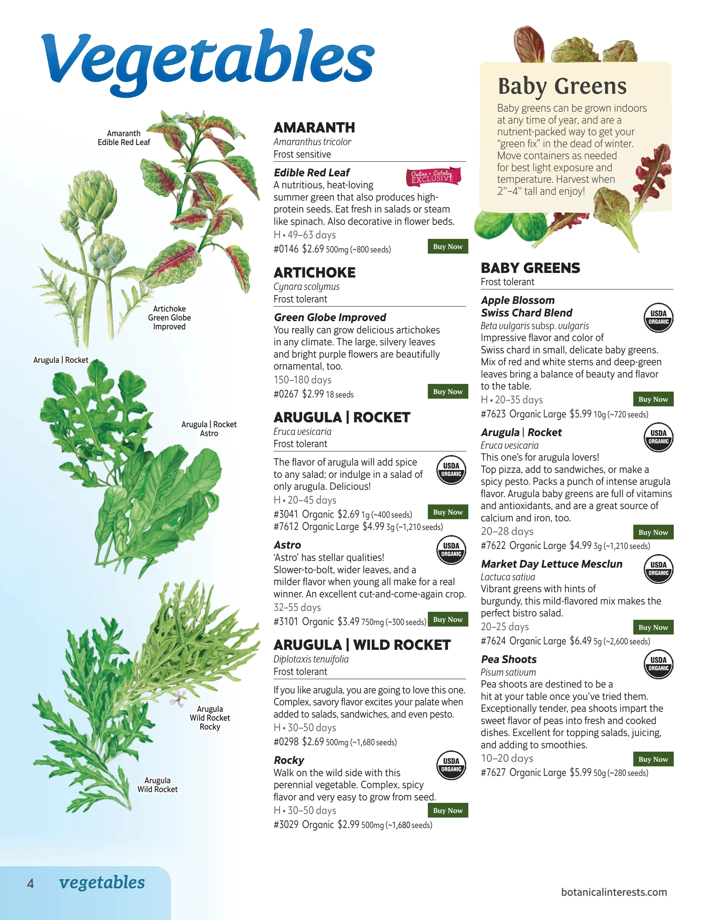 Botanical Interests flyer page 4