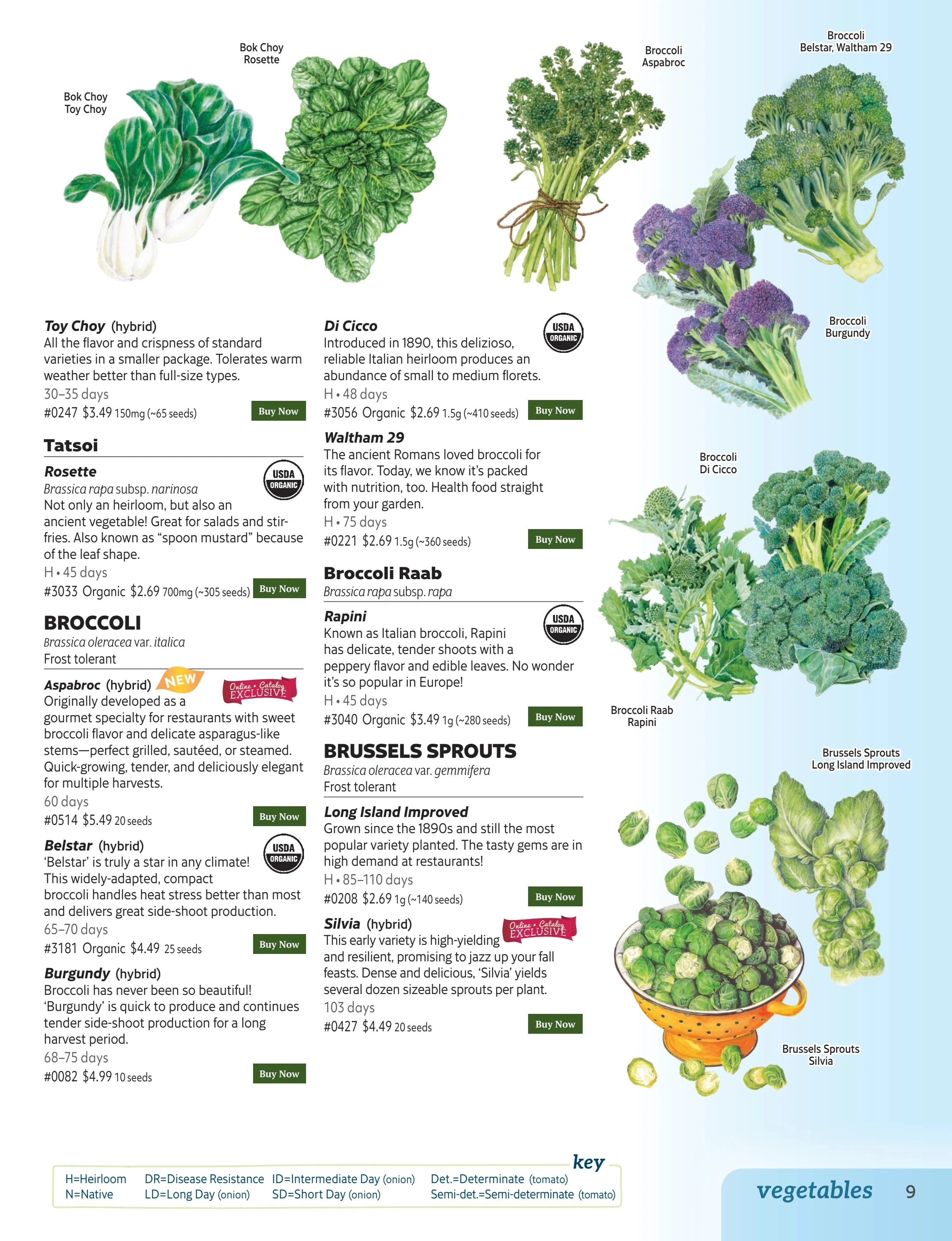 Botanical Interests flyer page 9