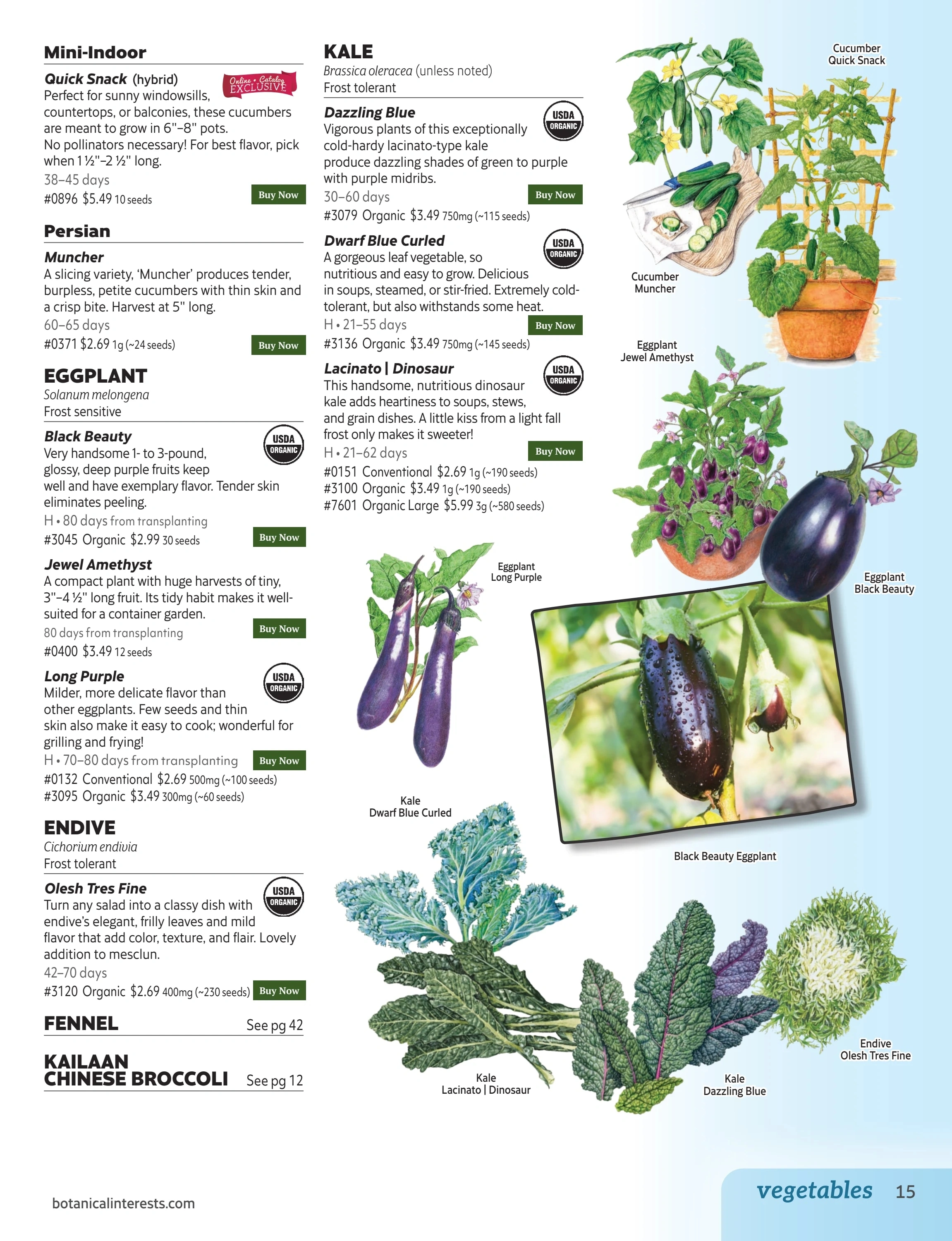 Botanical Interests flyer page 15