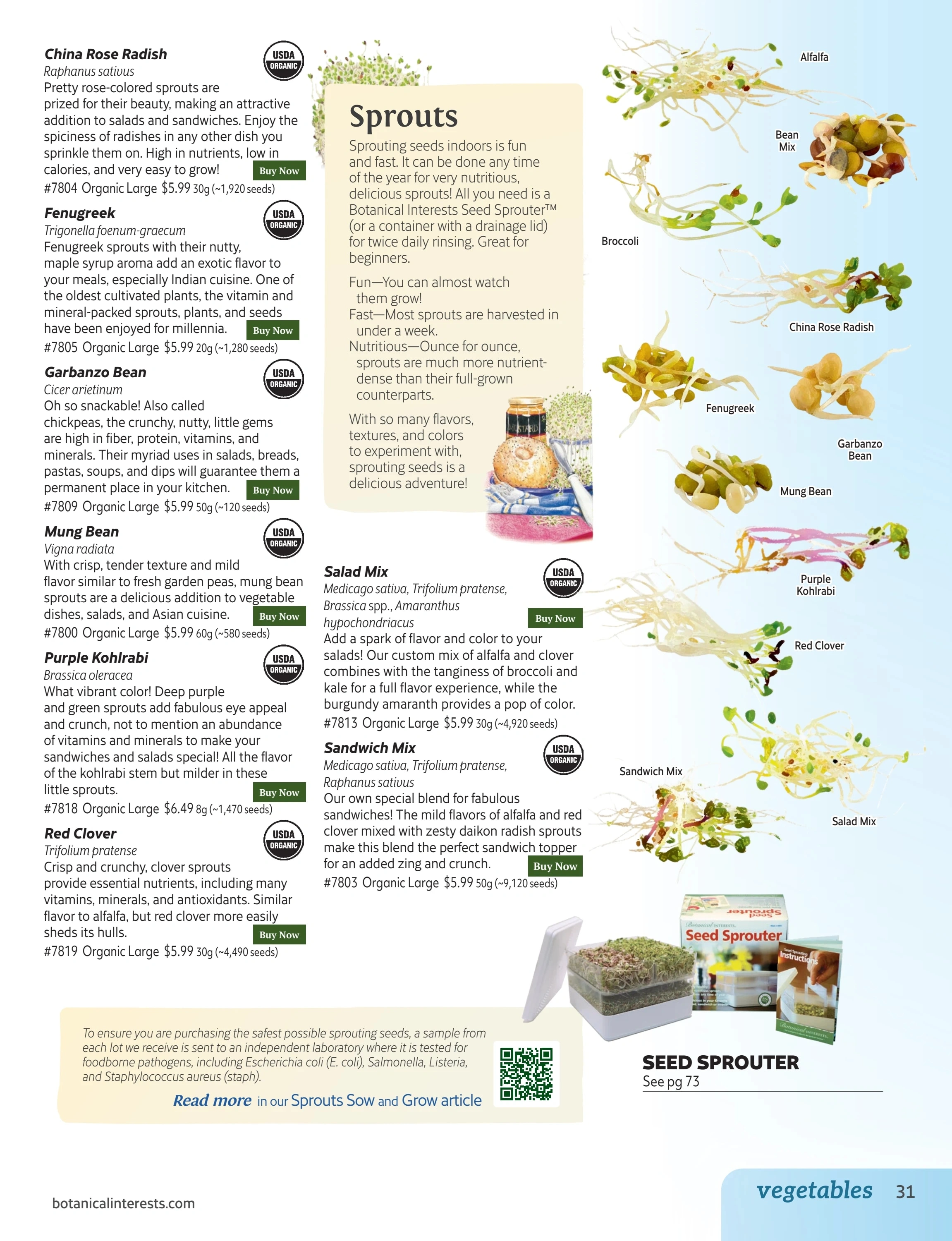 Botanical Interests flyer page 31