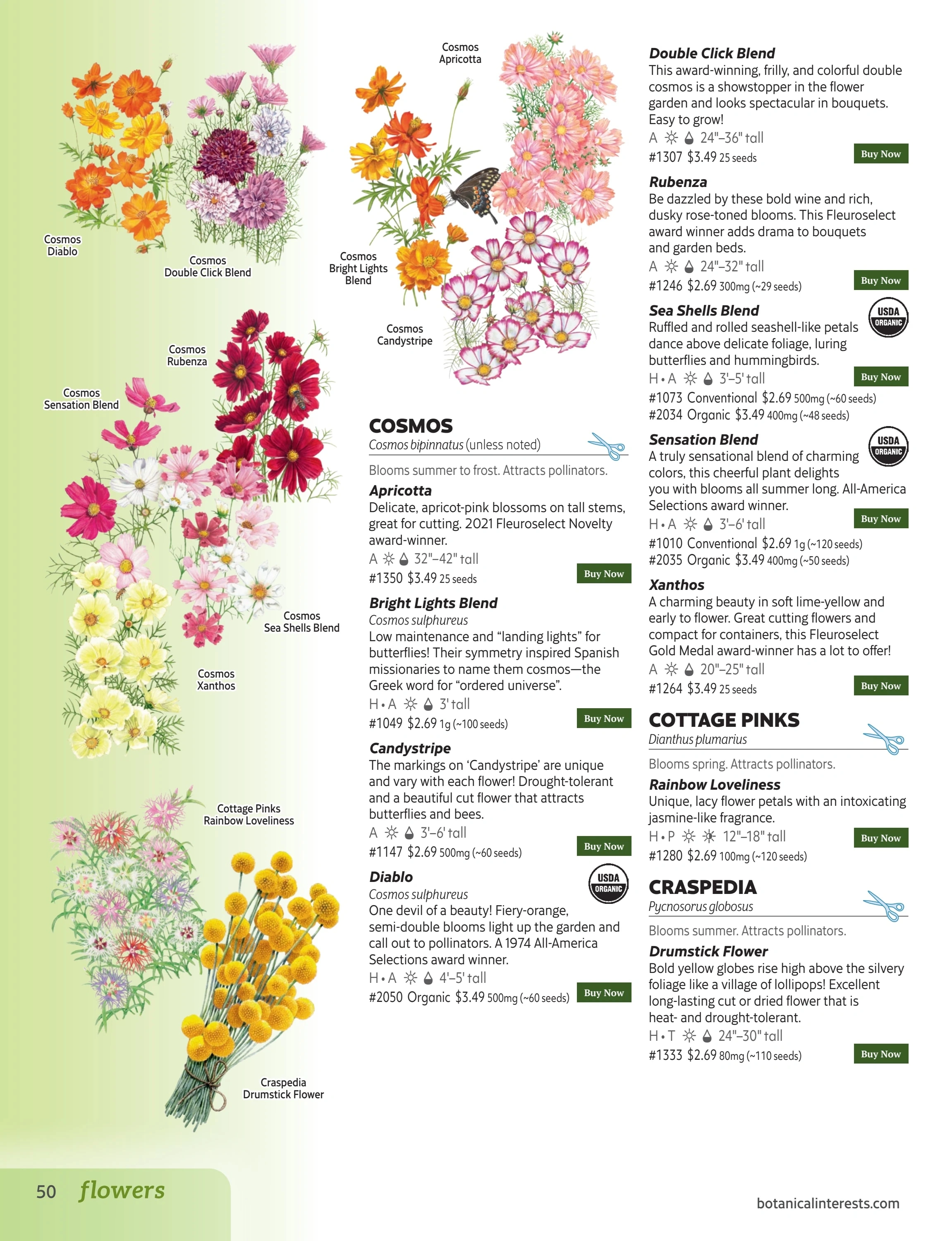 Botanical Interests flyer page 50