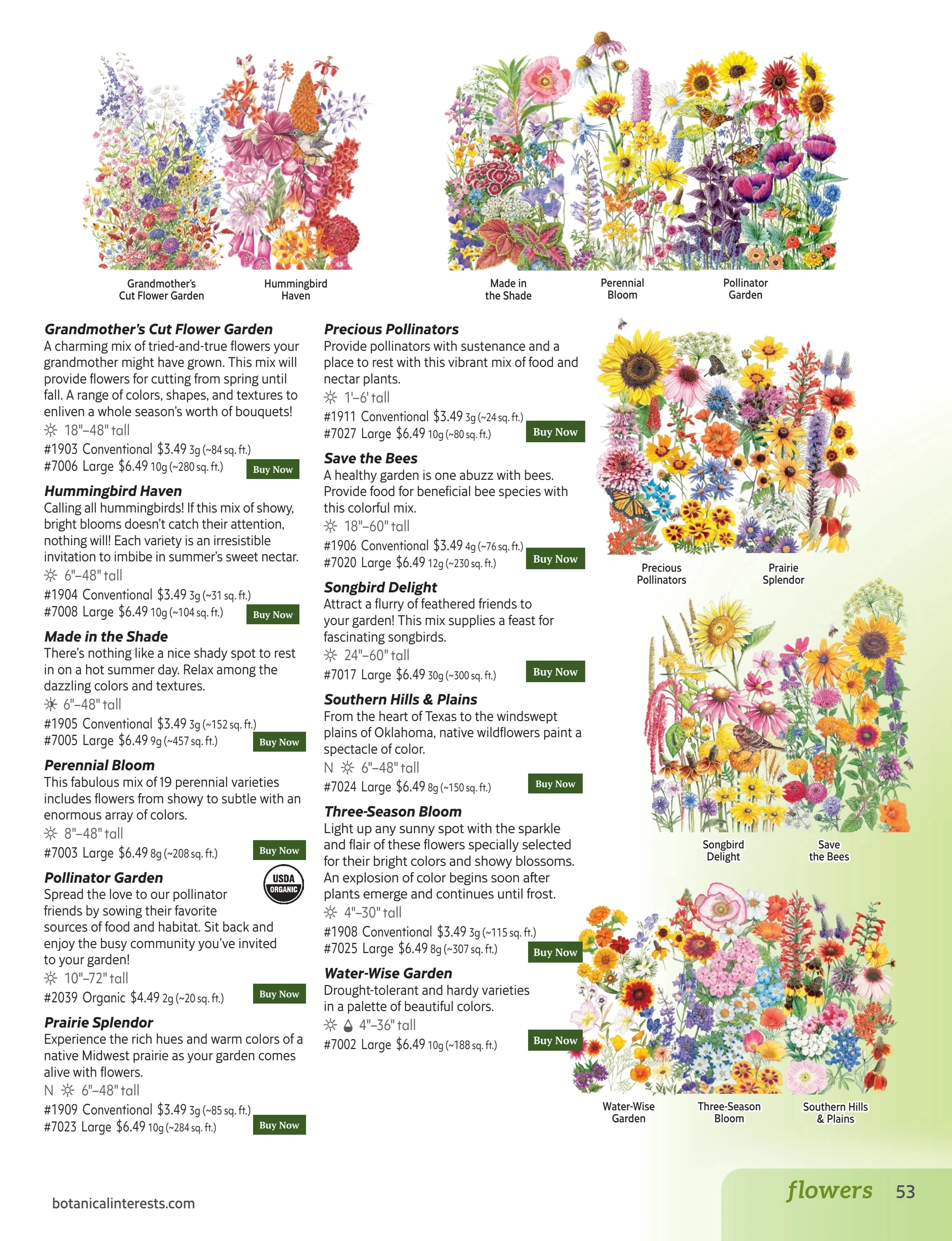 Botanical Interests flyer page 53