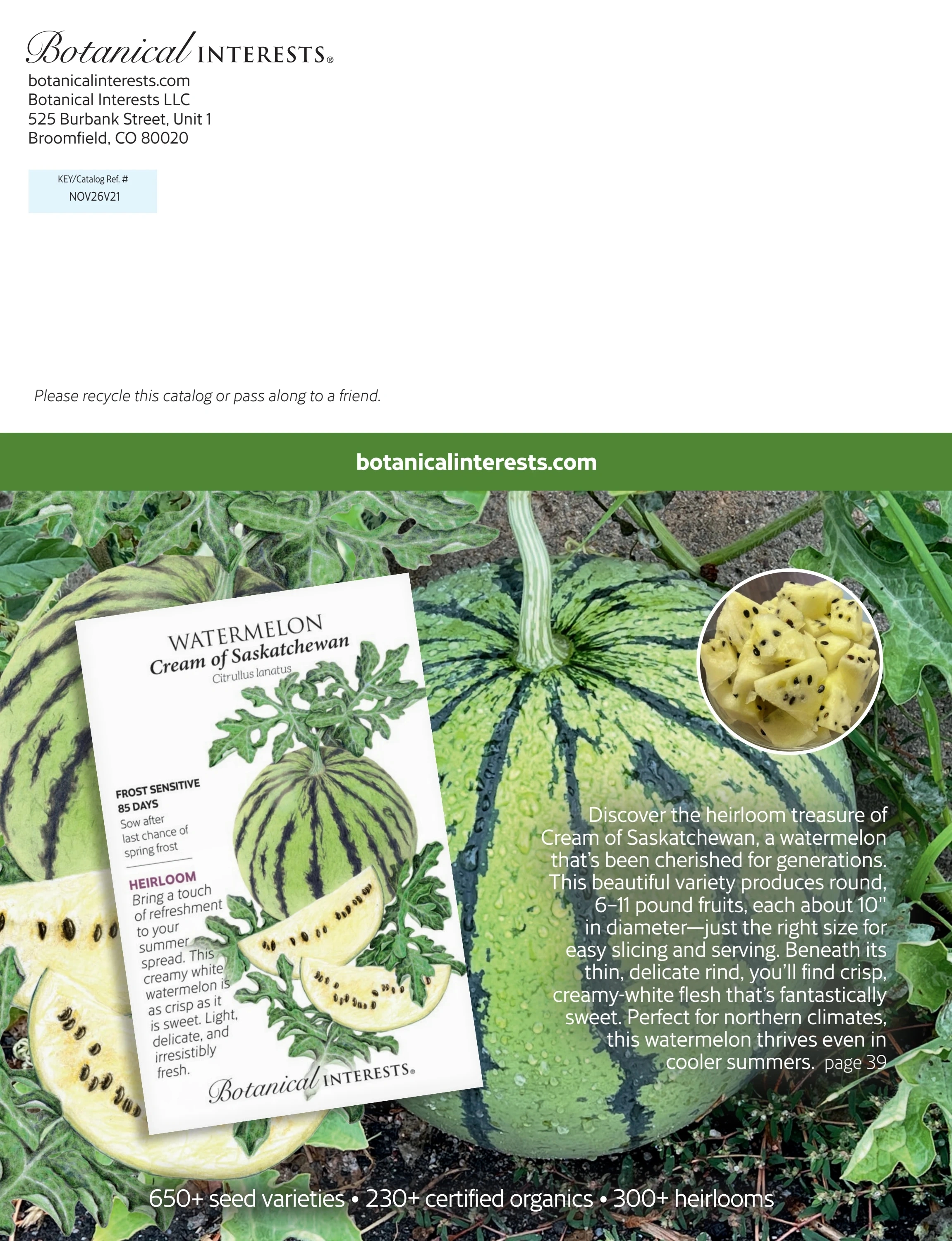 Botanical Interests flyer page 80