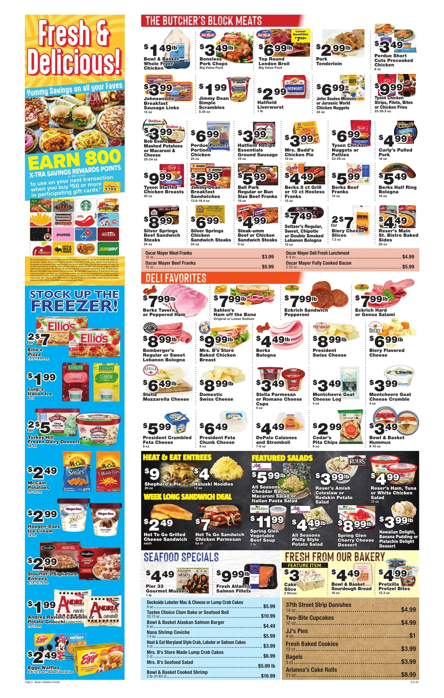 Boyer's Food Markets flyer page 2