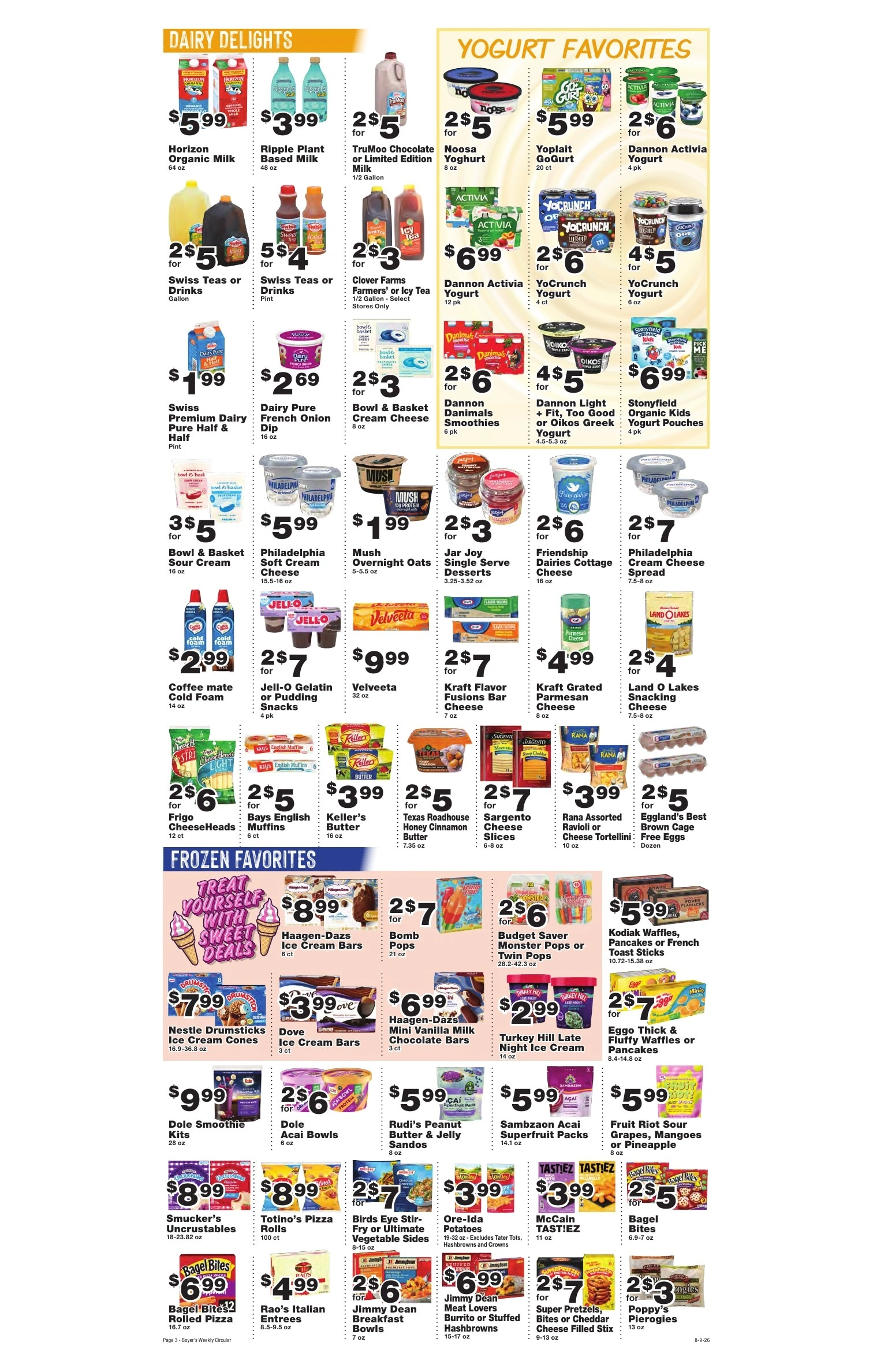 Boyer's Food Markets flyer page 3
