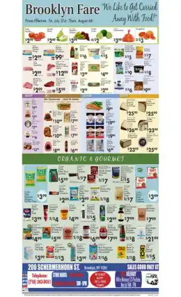 Brooklyn Fare Weekly Ad