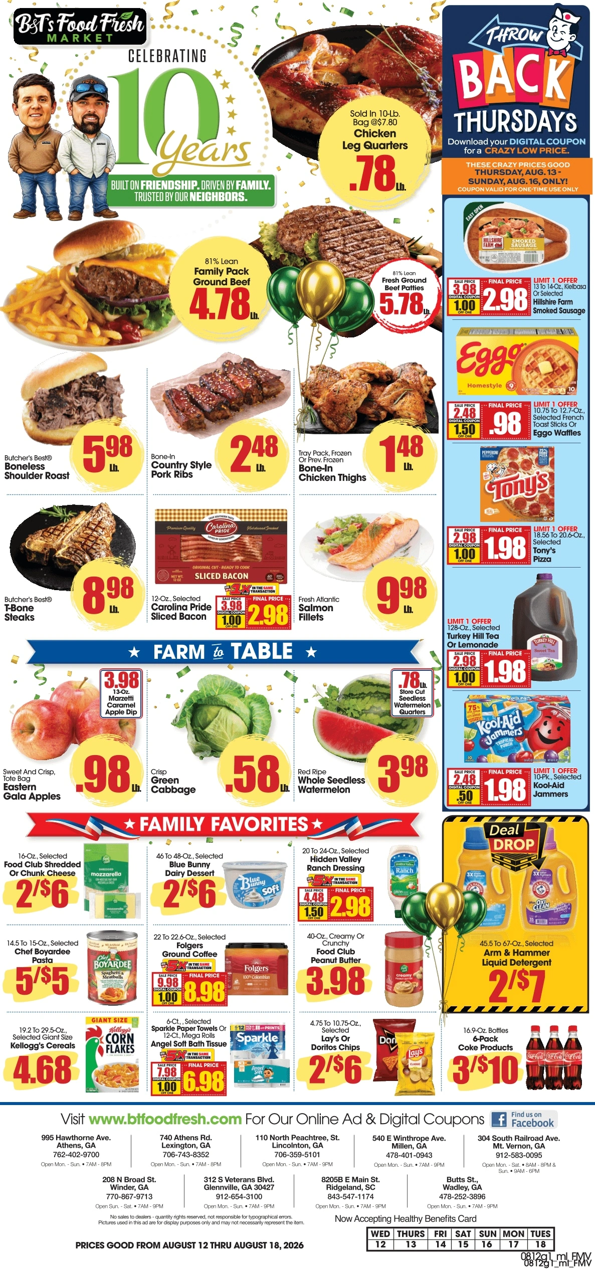 B&T's Food Fresh Market flyer page 3