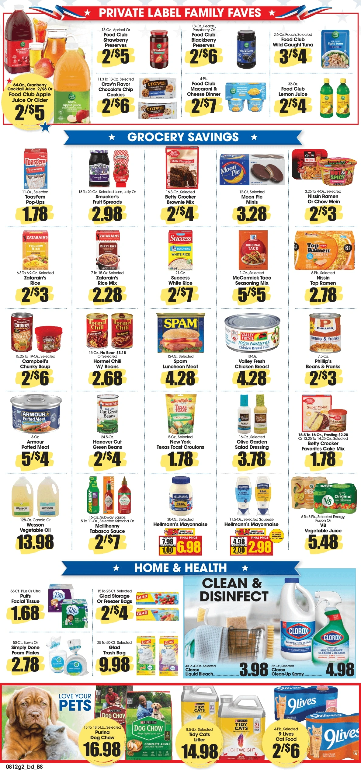 B&T's Food Fresh Market flyer page 4