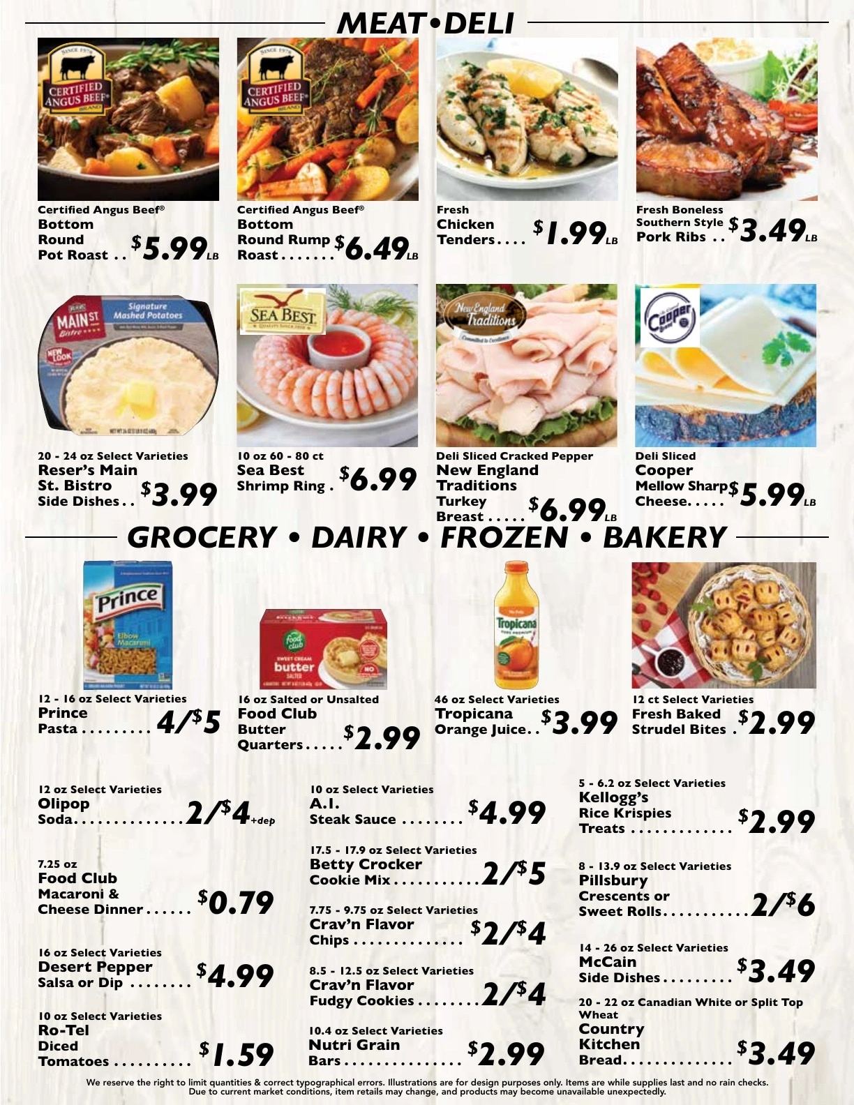 Buddies Meats & Groceries flyer page 2