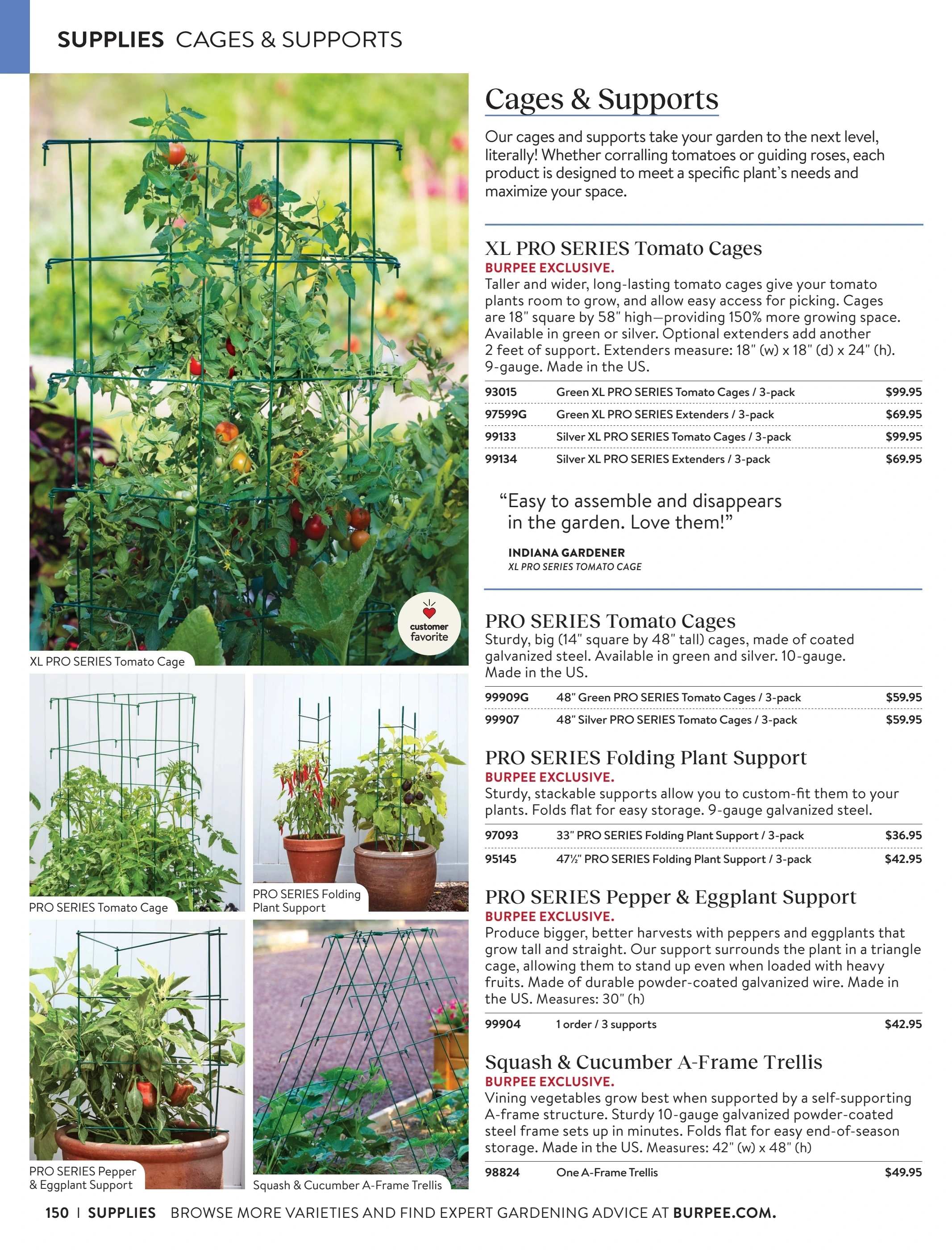 Burpee flyer page 150