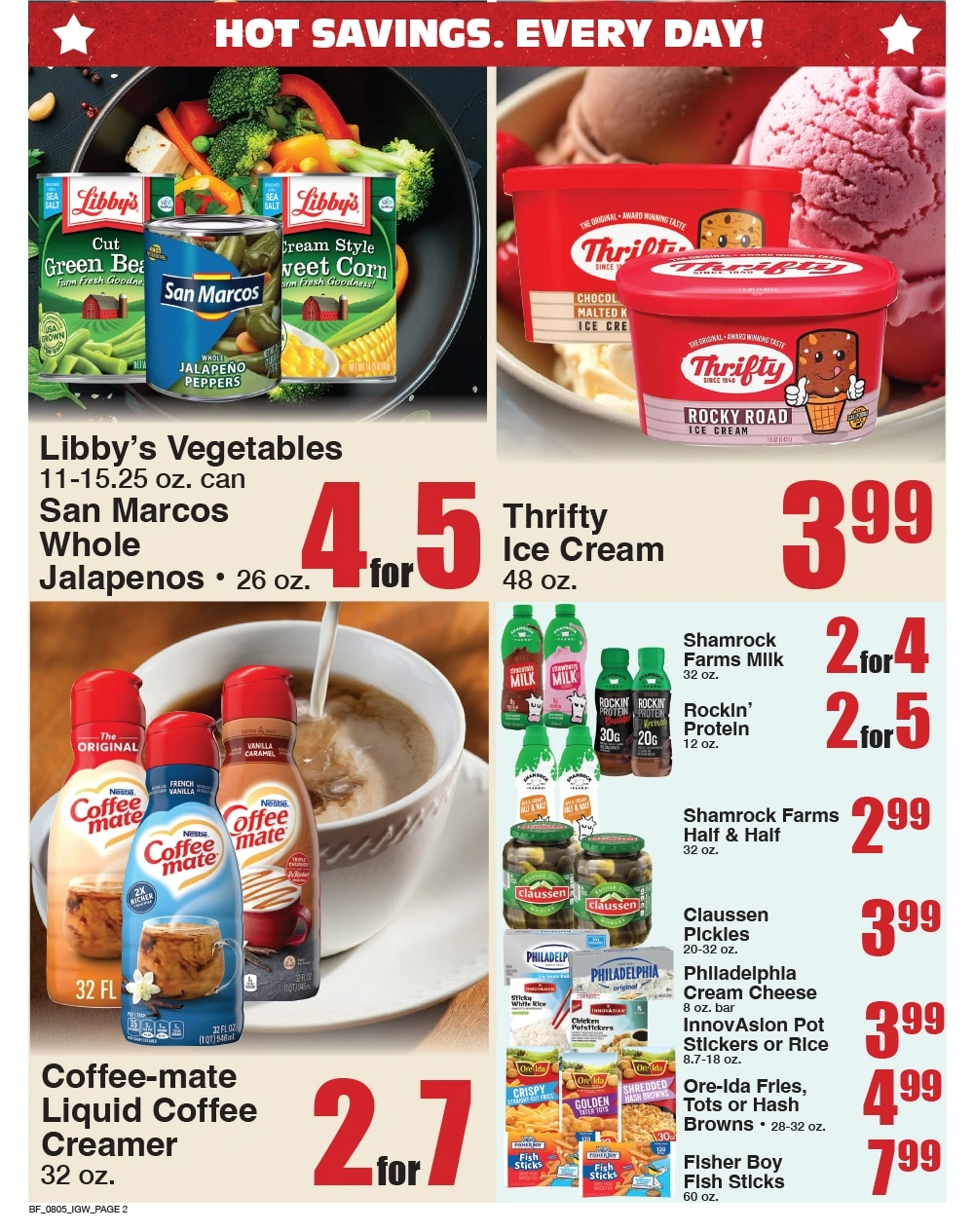 Butcher & Farmer Market flyer page 3