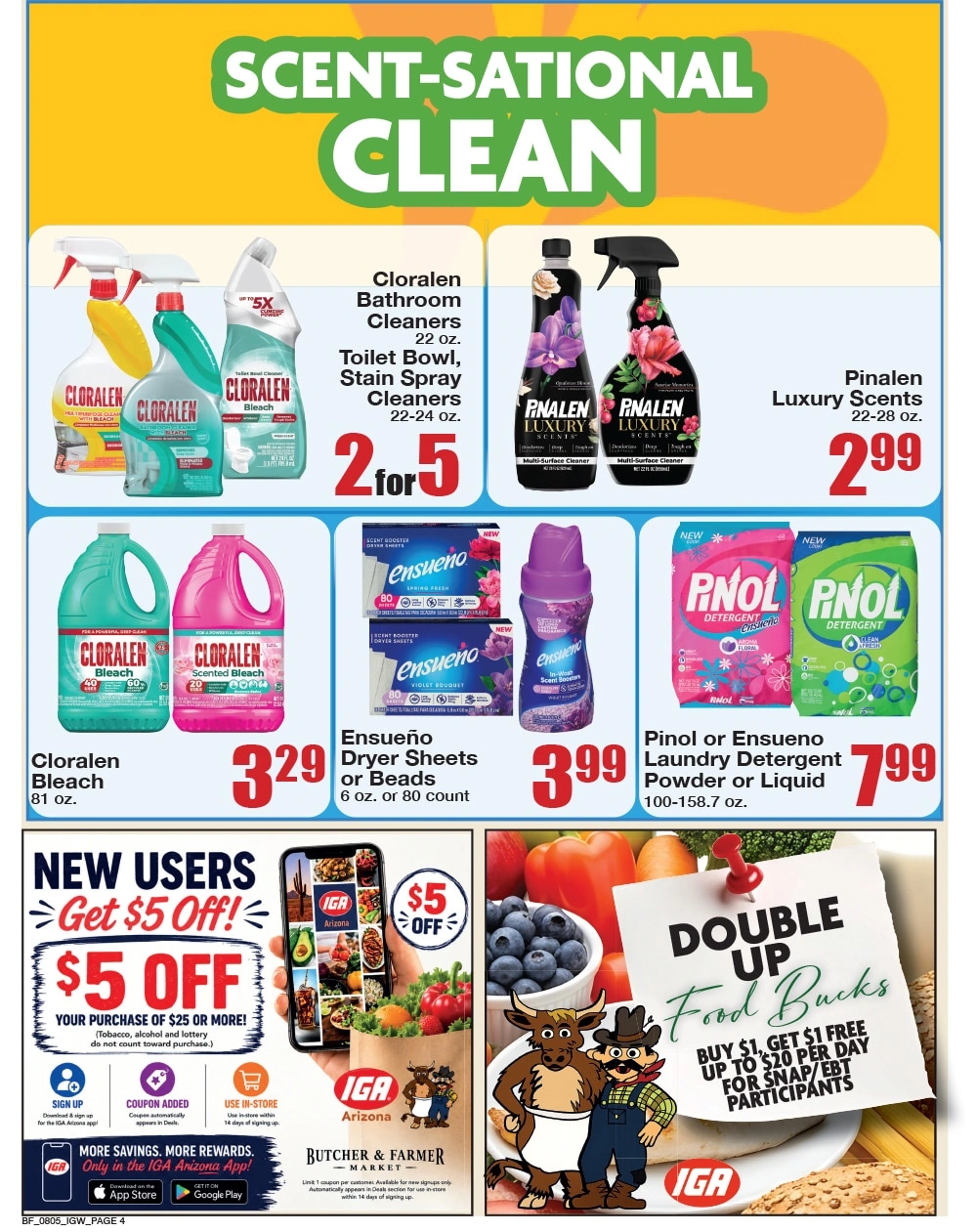 Butcher & Farmer Market flyer page 5