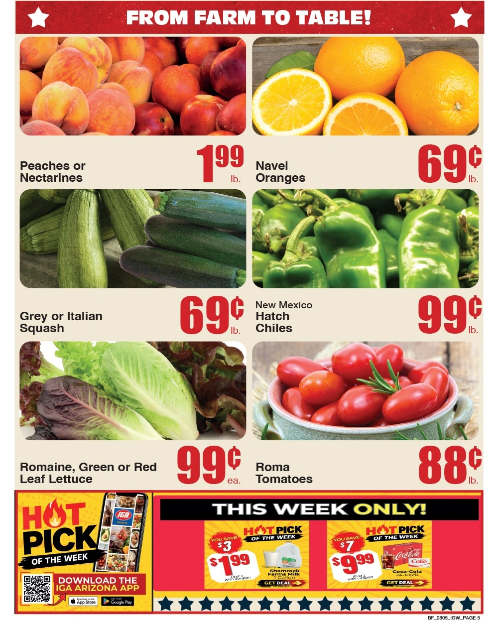 Butcher & Farmer Market flyer page 6
