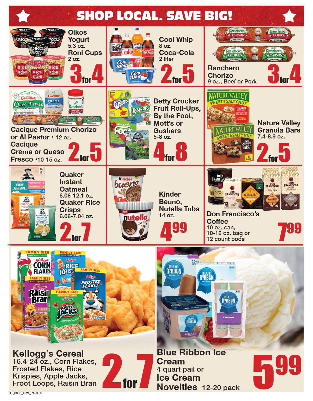 Butcher & Farmer Market flyer page 7