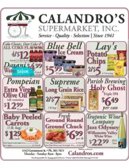 Calandro's Supermarket Weekly Ad