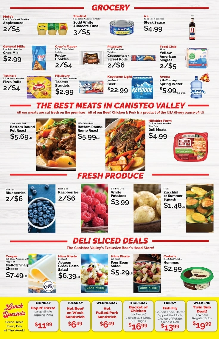Canisteo Shurfine flyer page 2