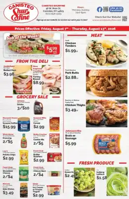 Canisteo Shurfine Weekly Ad