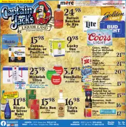 Captain Jack's Liquor Land Weekly Ad