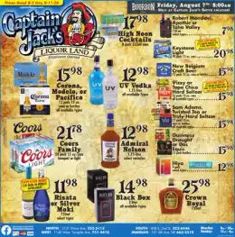 Captain Jack's Liquor Land Weekly Ad
