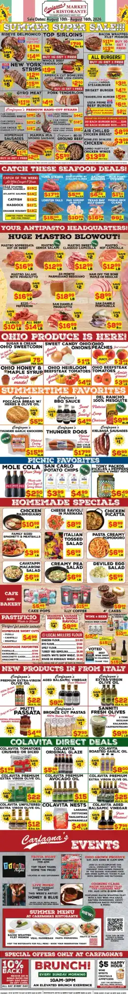 Carfagna's Market Weekly Ad