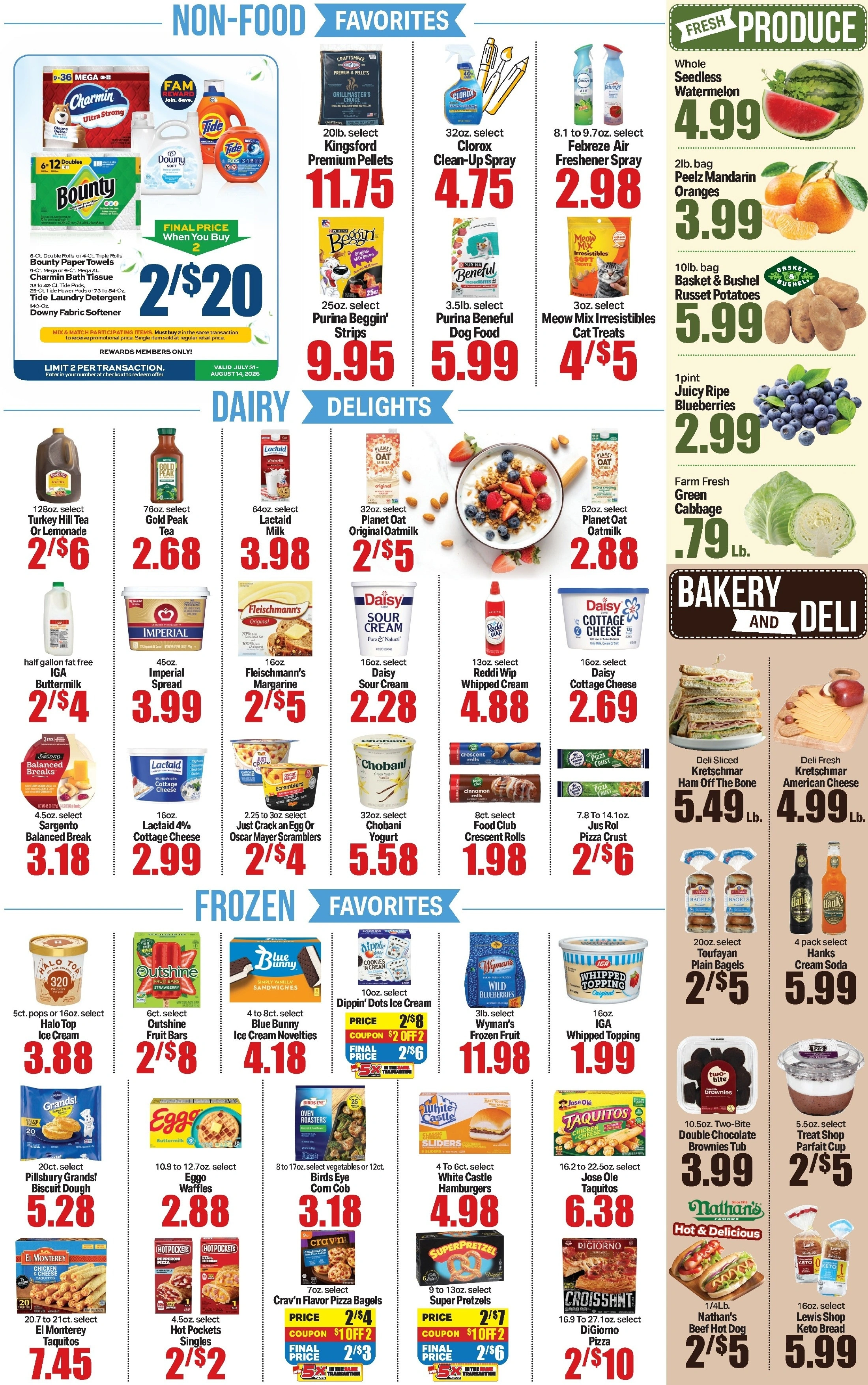 Carlie C's IGA flyer page 3