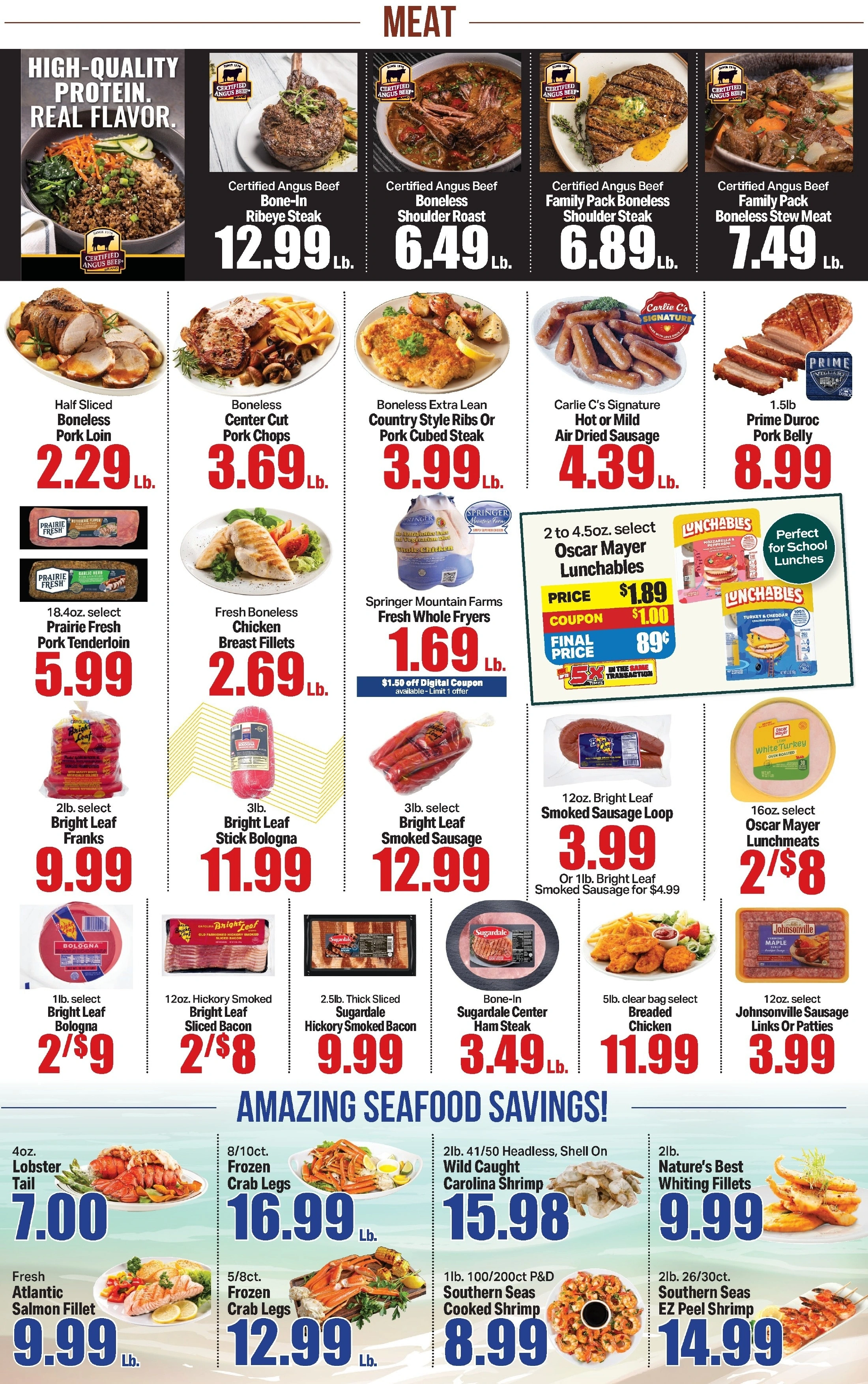 Carlie C's IGA flyer page 4