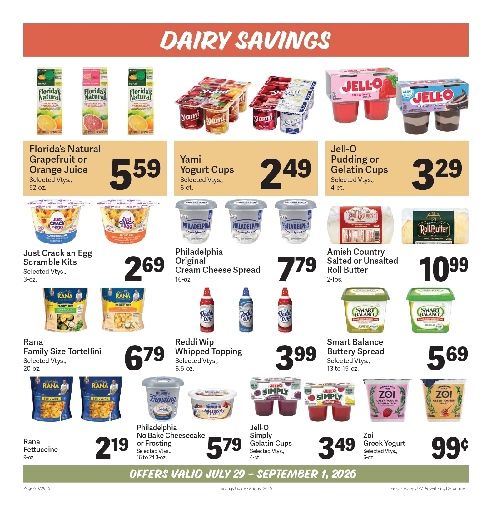 CenterPlace Market flyer page 6