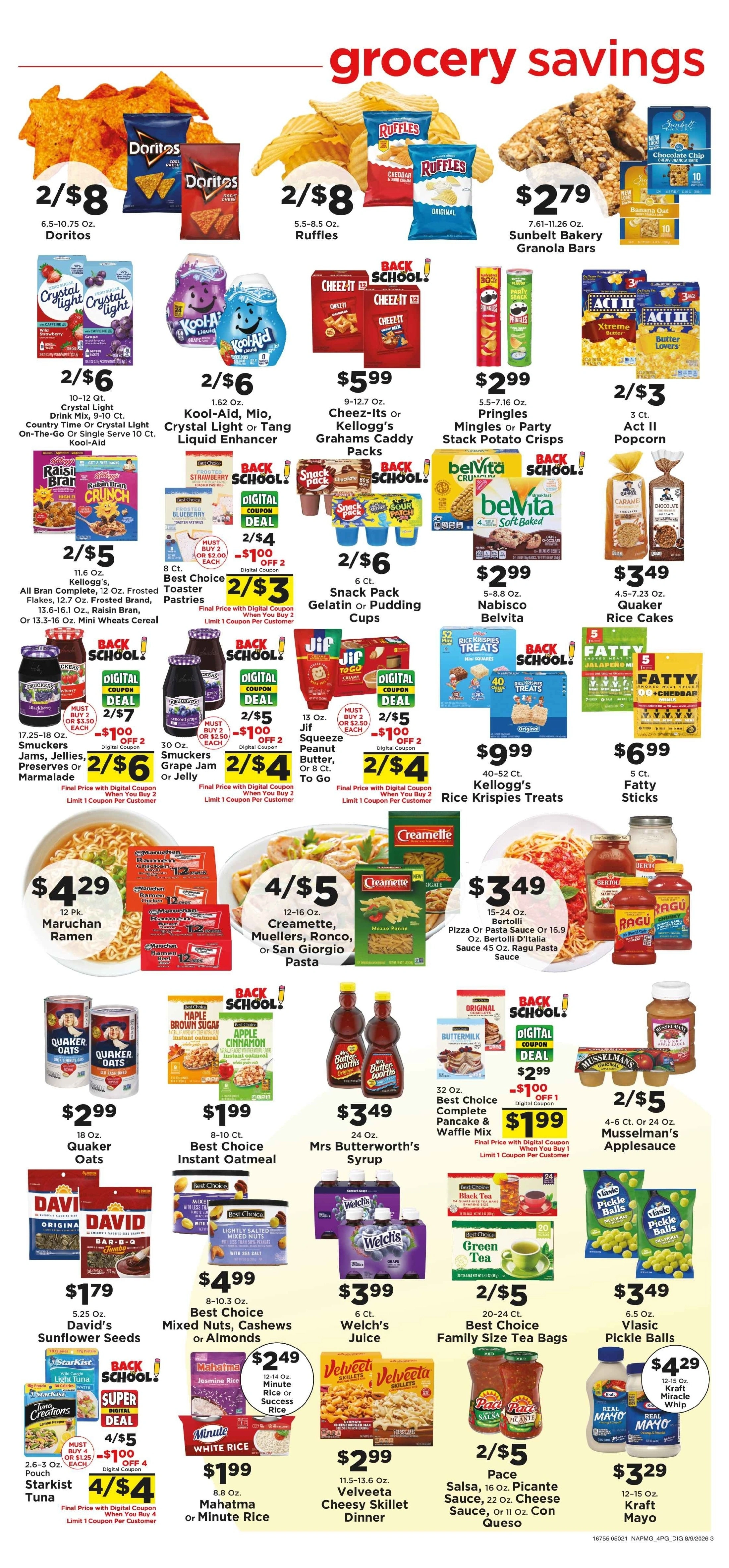 Chappell's Hometown Foods flyer page 5