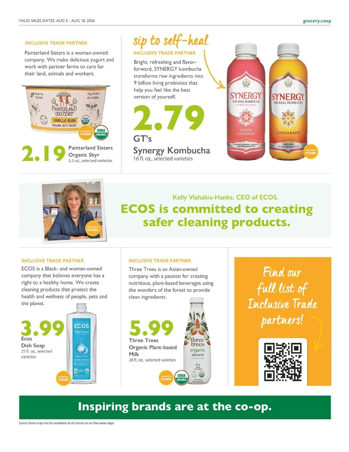 Chequamegon Food Co-op flyer page 9