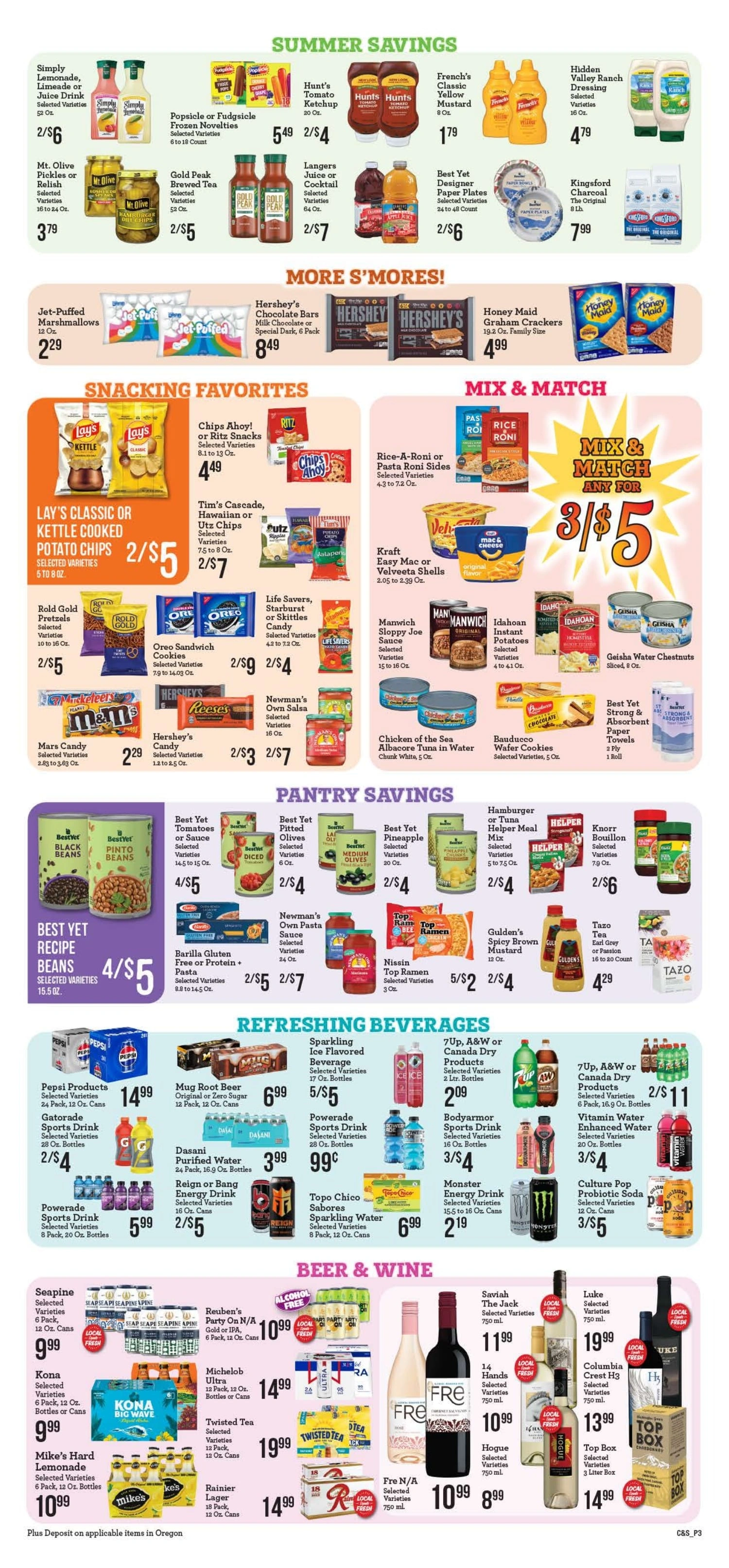 Chester's Market flyer page 3
