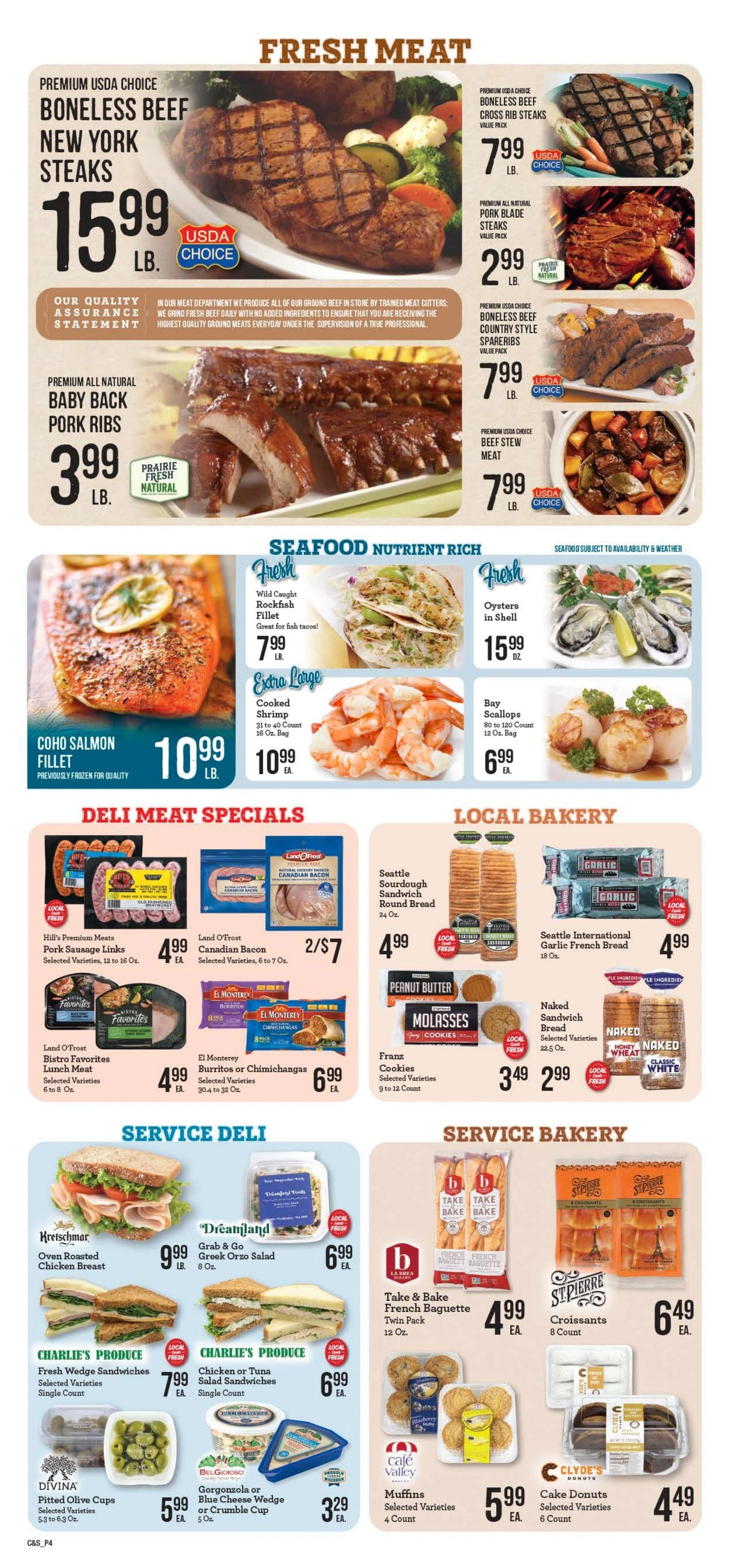 Chester's Market flyer page 4