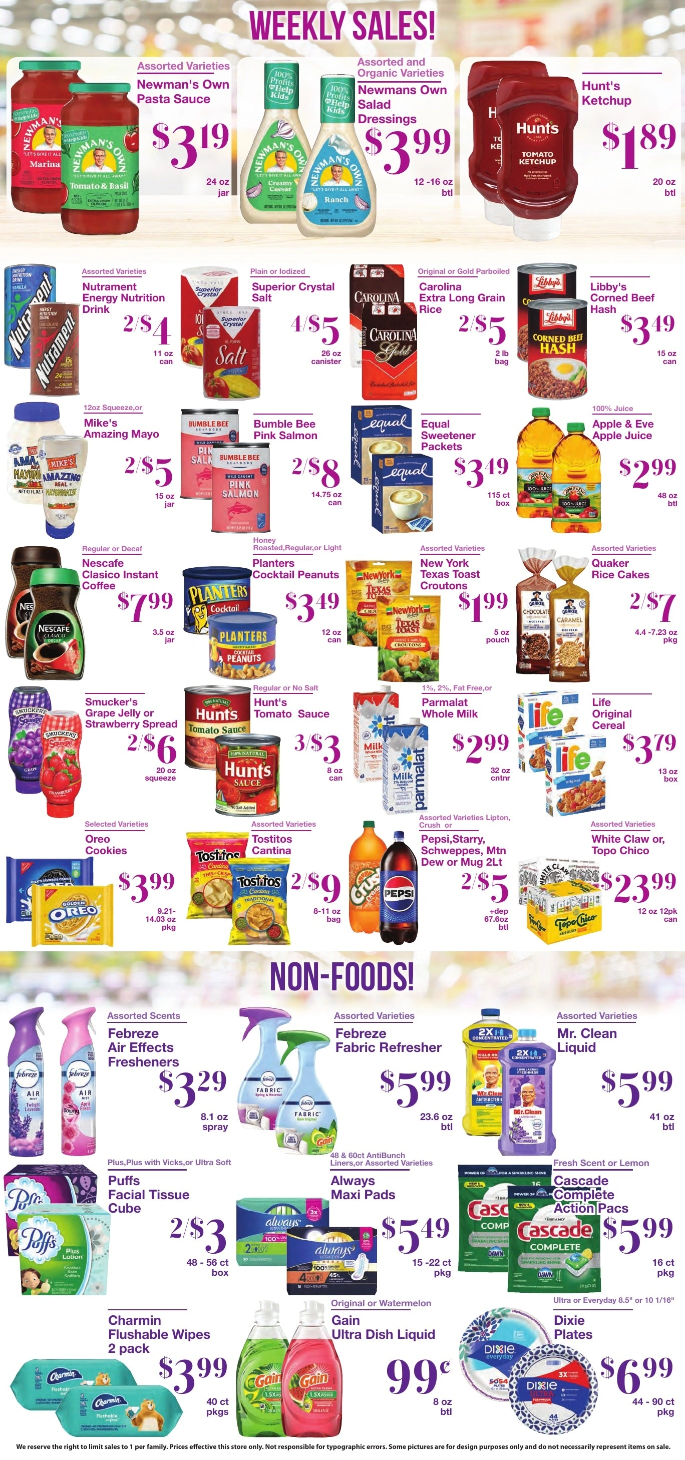 City Acres Market flyer page 2