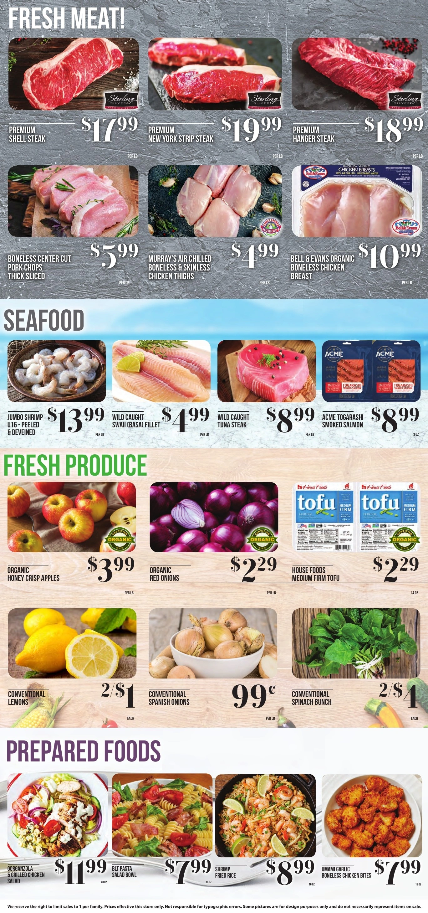City Acres Market flyer page 4