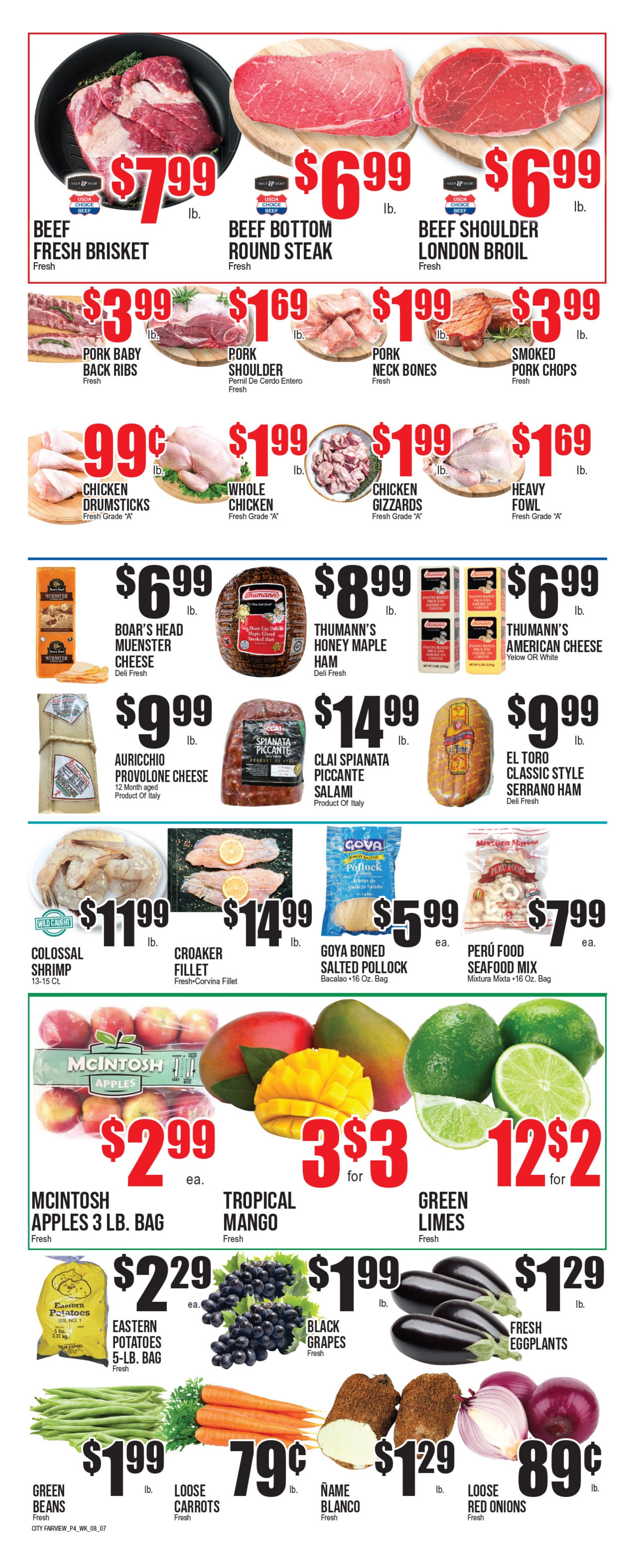 City Supermarkets flyer page 4